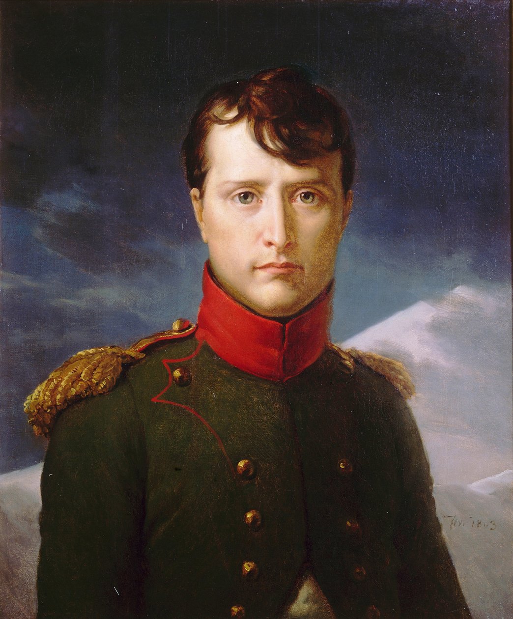 Porträtt av Napoleon Bonaparte som förste konsul, 1803 av Francois Pascal Simon Gerard