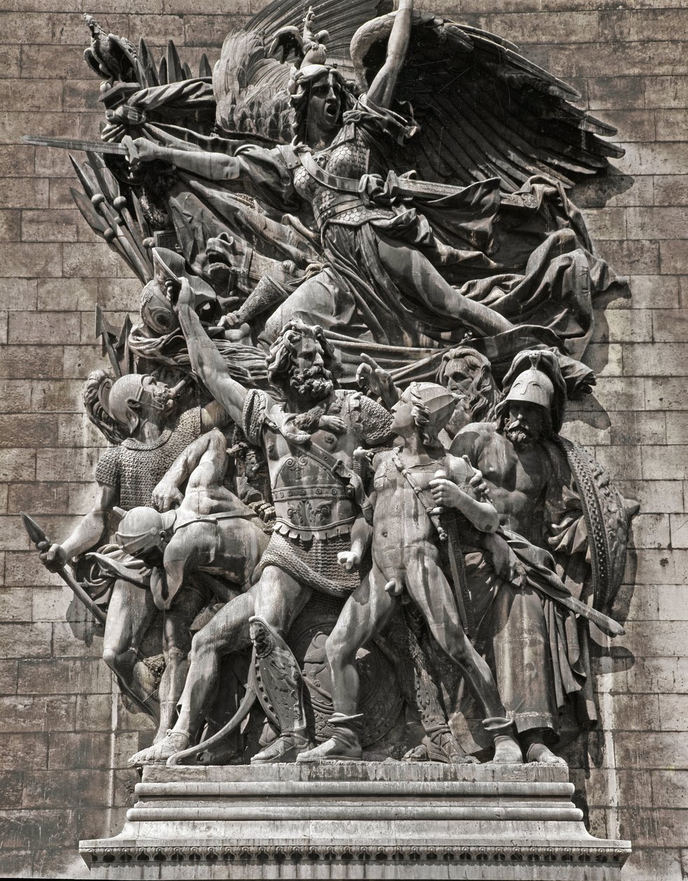 Depart of the Volunteers of 1792 eller La Marseillaise (stenrelief av Francois Rude