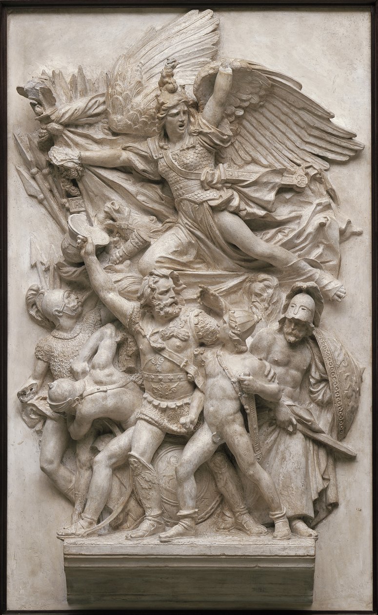 Volontärernas avgång 1792 (Marseillaisen) c.1835 (gips) av Francois Rude