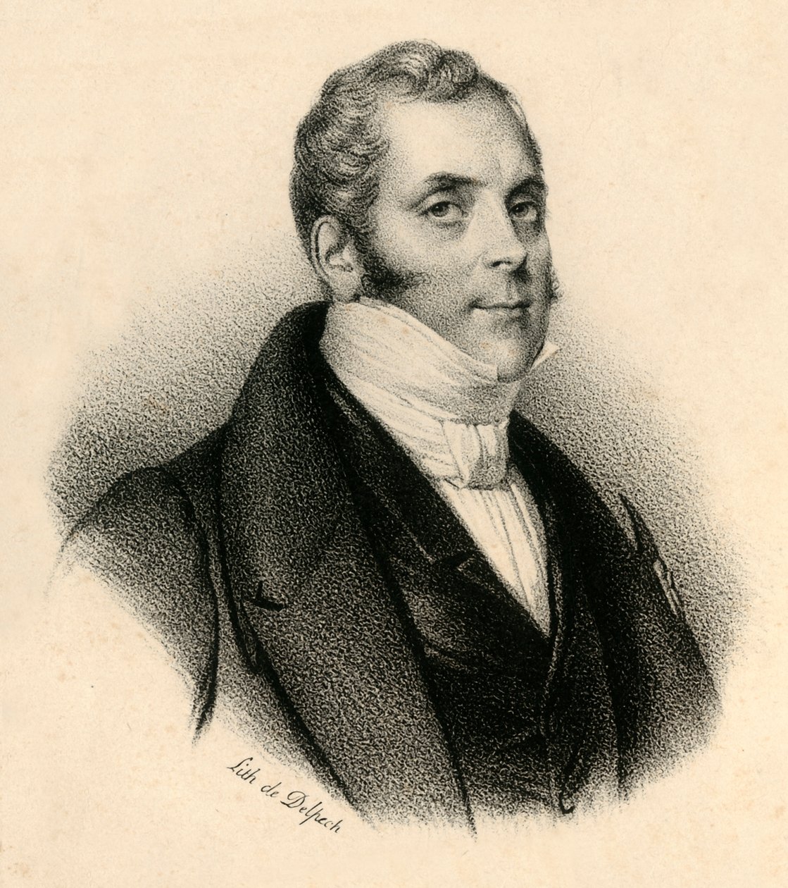 Auber, 1782-1871, c1830. av Francois Seraphin Delpech