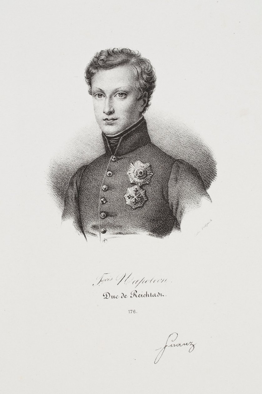 Porträtt av Napoleon II av Francois Seraphin Delpech