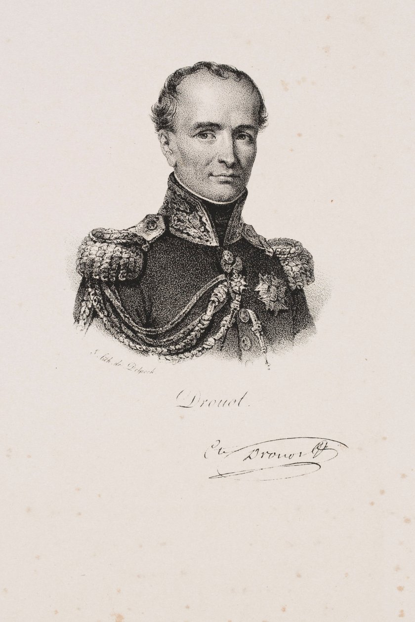 Porträtt av general Antoine Drouot av Francois Seraphin Delpech