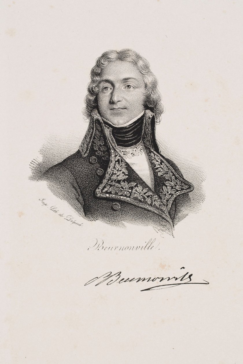 Porträtt av markis Pierre de Ruel de Beurnonville av Francois Seraphin Delpech
