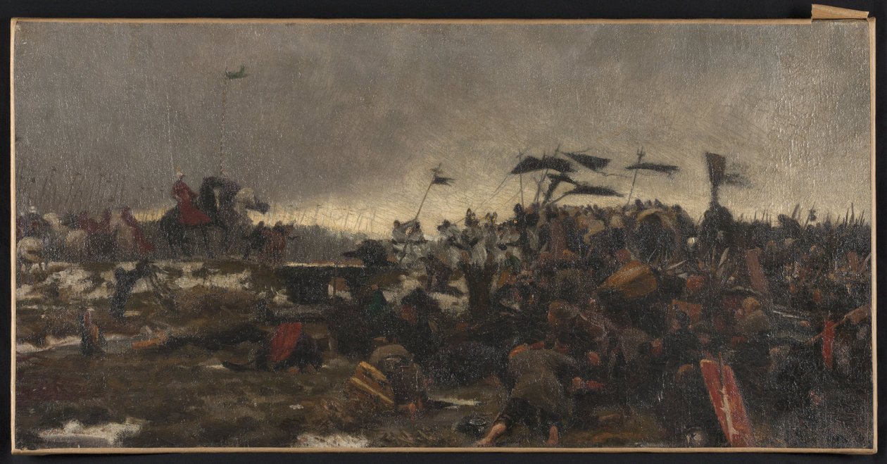 Inlämnande av Casselois av Francois Tattegrain