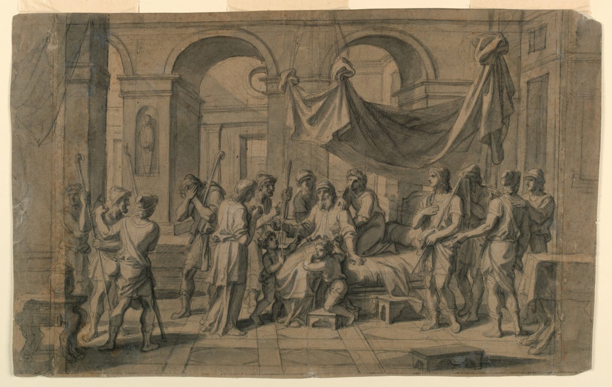 Teckning av Francois Verdier
