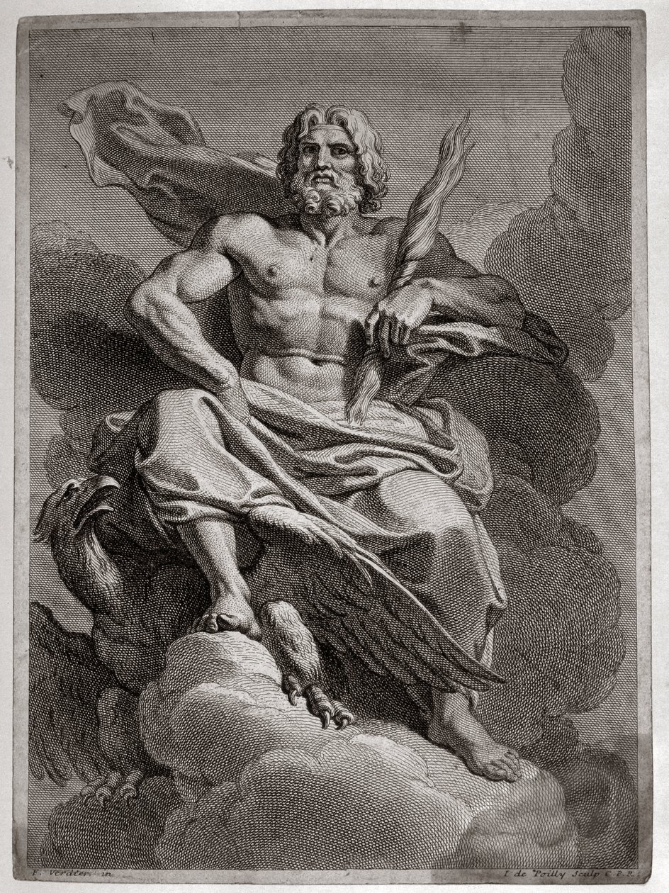Jupiter (Zeus), av Francois Verdier (1651 - 1730) av Francois Verdier