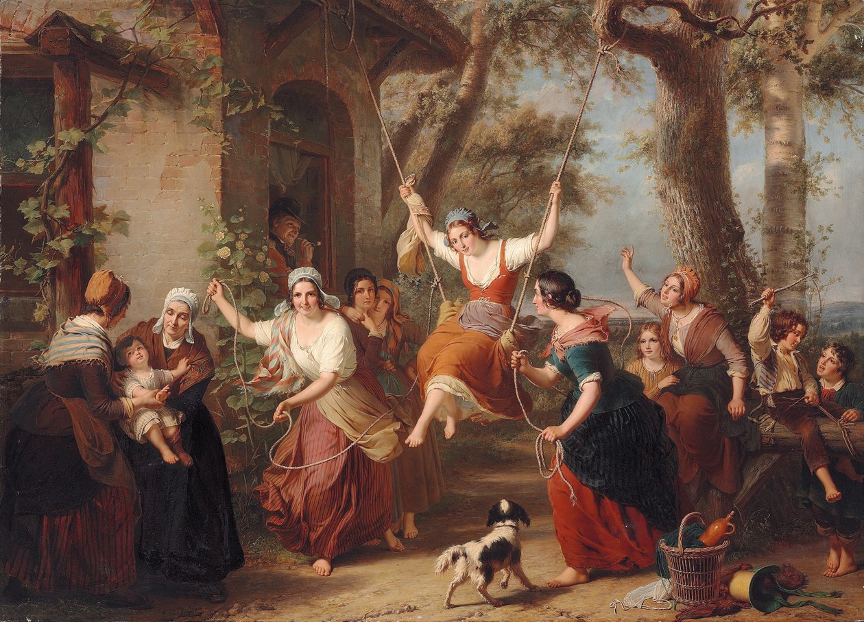 Gungan, 1848 av Francois Verheyden