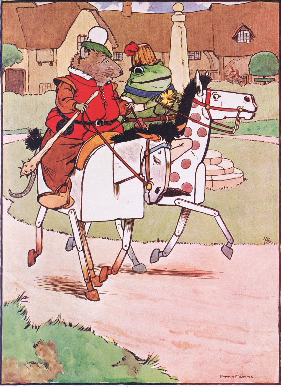 Be Mr Rat vill du följa med mig, illustration från 