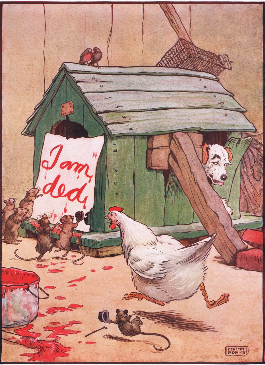 Hon gick till bagaren för att köpa lite bröd, 1930-talet. av Frank Adams