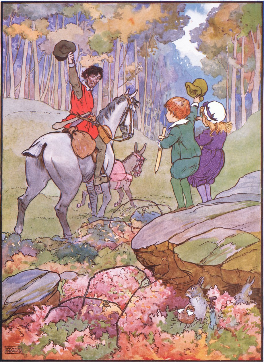 Stanna här om han. Jag ska ge dig bröd., 1930-talet av Frank Adams