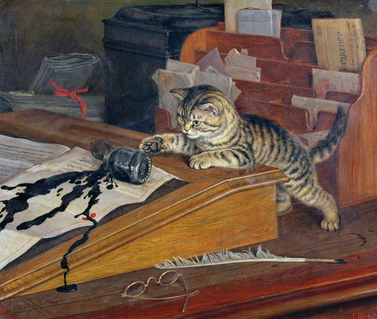 Bevittna min handling och gärning, (1882) av Frank Paton