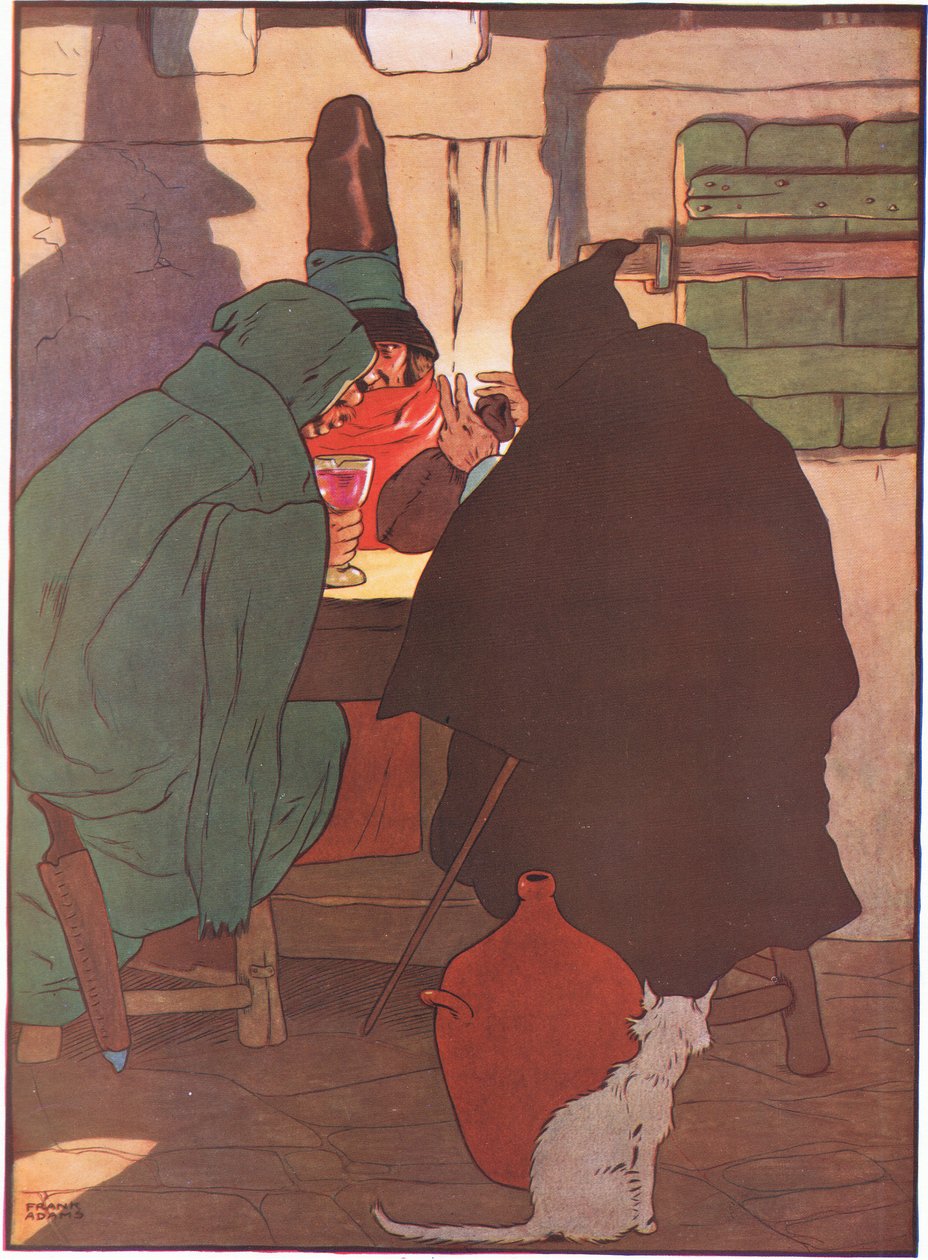 Han förhandlade med två djärva skurkar att de skulle ta barnen två, 1930-talet av Frank Adams
