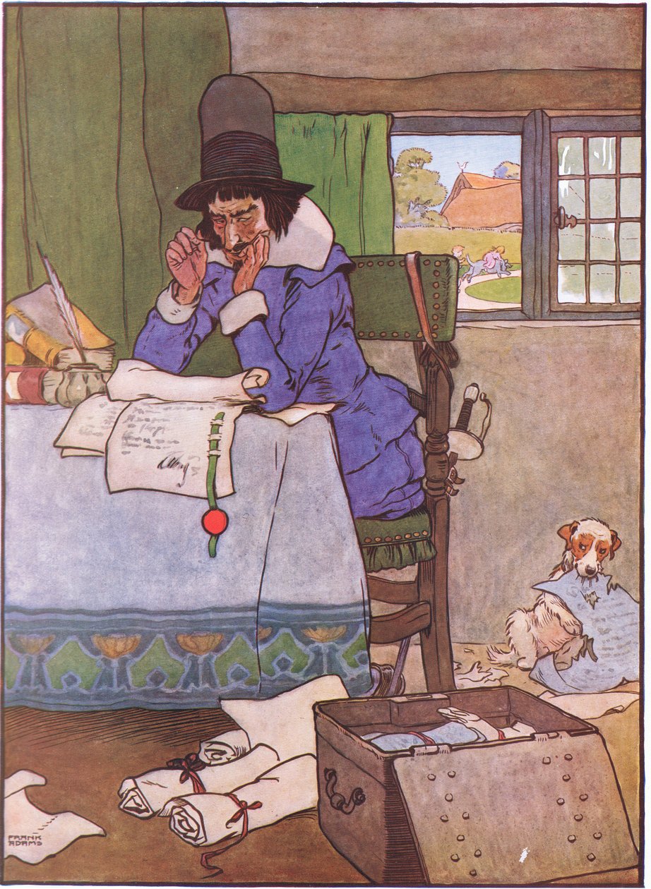 När för deras rikedom, han tänkte för att göra dem båda borta, 1930-talet av Frank Adams