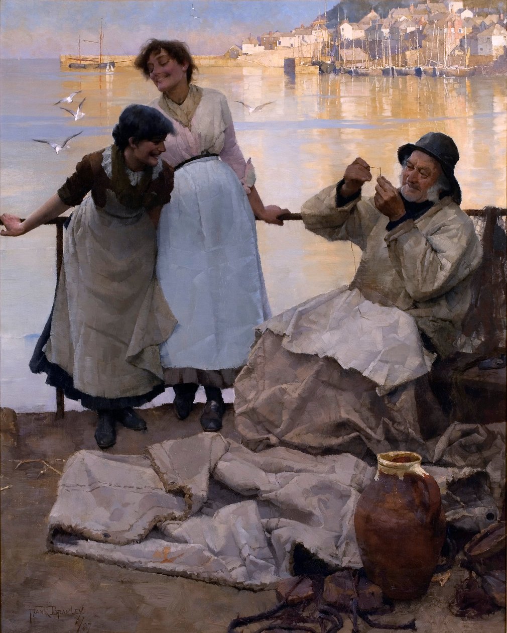 swed av Frank Bramley