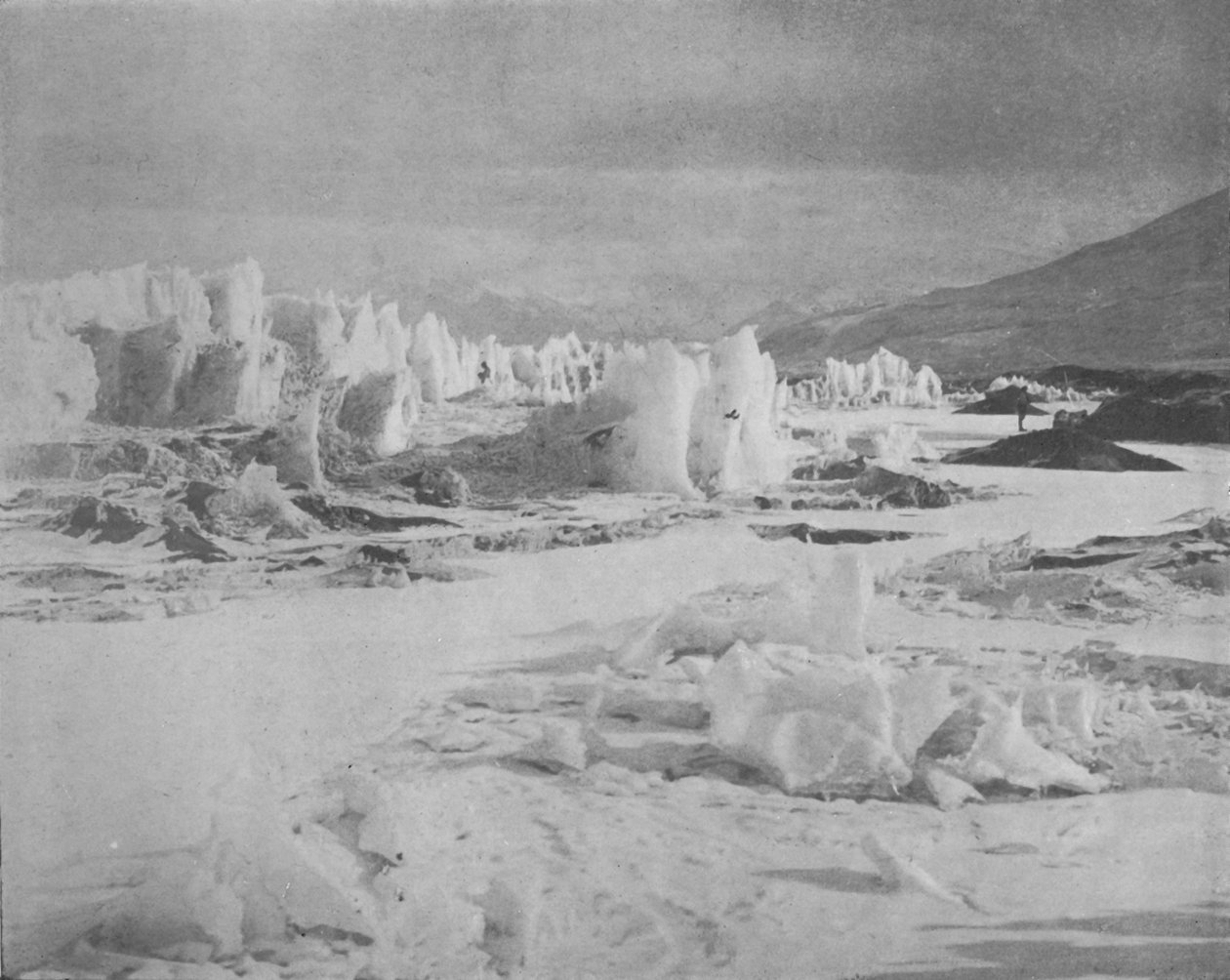 Alph Avenue, Where We Emerged from the Pinnacle Ice, c1911, 1913 av Frank Debenham