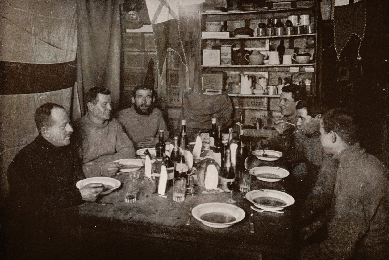 Midvinterdagen, 1912 - Männen, 1913 av Frank Debenham