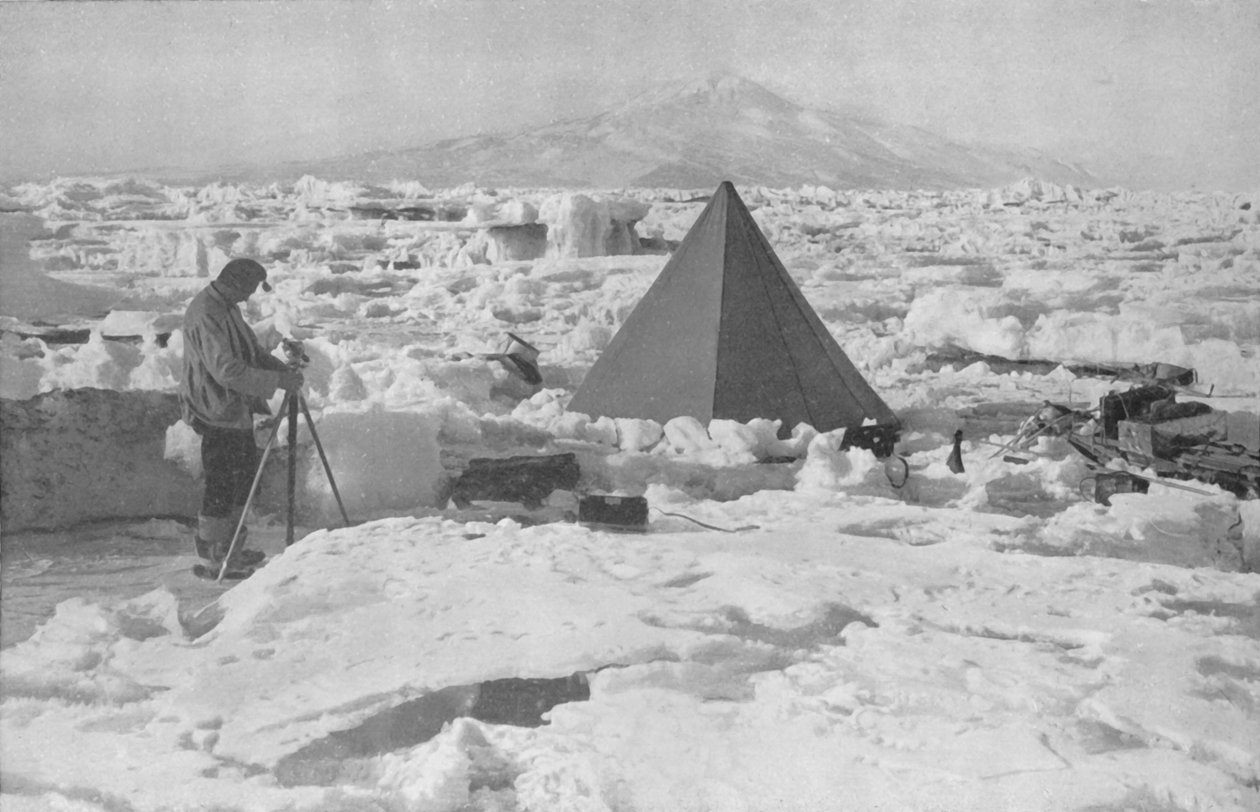 Nedre Koettlitz-glaciären, 1911, 1913 av Frank Debenham