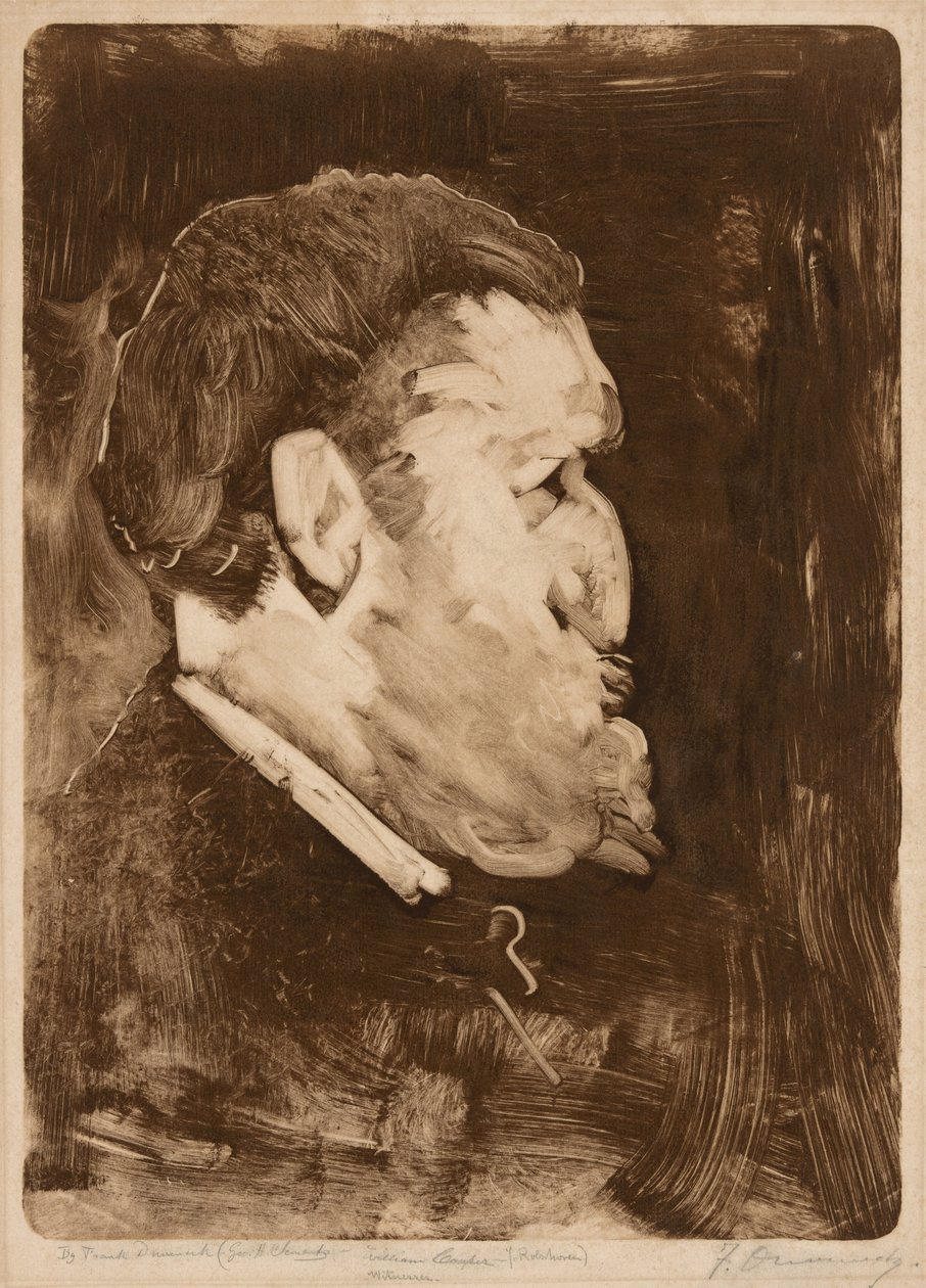 Karikatyr av William Gedney Bunce, 1883-84 av Frank Duveneck