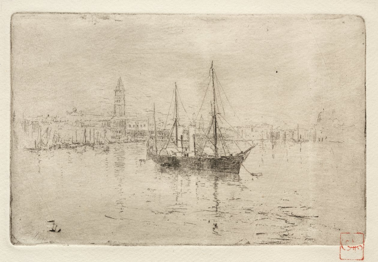 Canal Grande, Venedig av Frank Duveneck