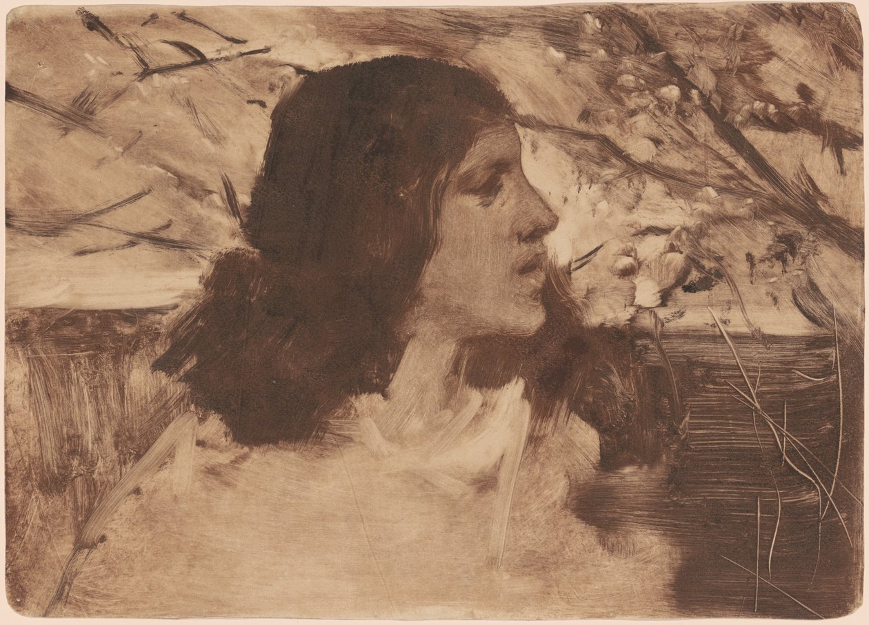 Chef för en kvinna av Frank Duveneck