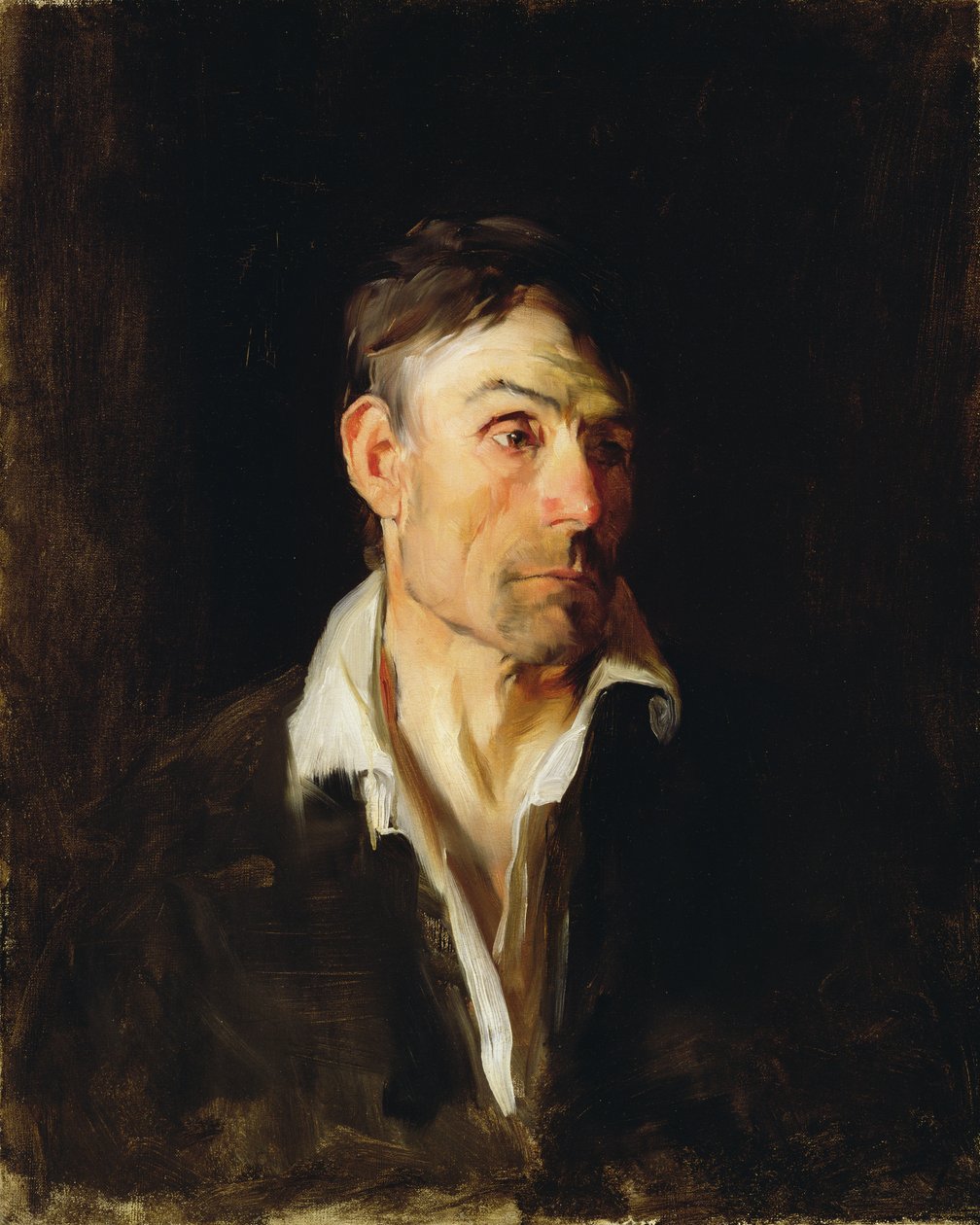 Portrait of a Man (Richard Creifelds), ca 1876 (olja på duk) av Frank Duveneck