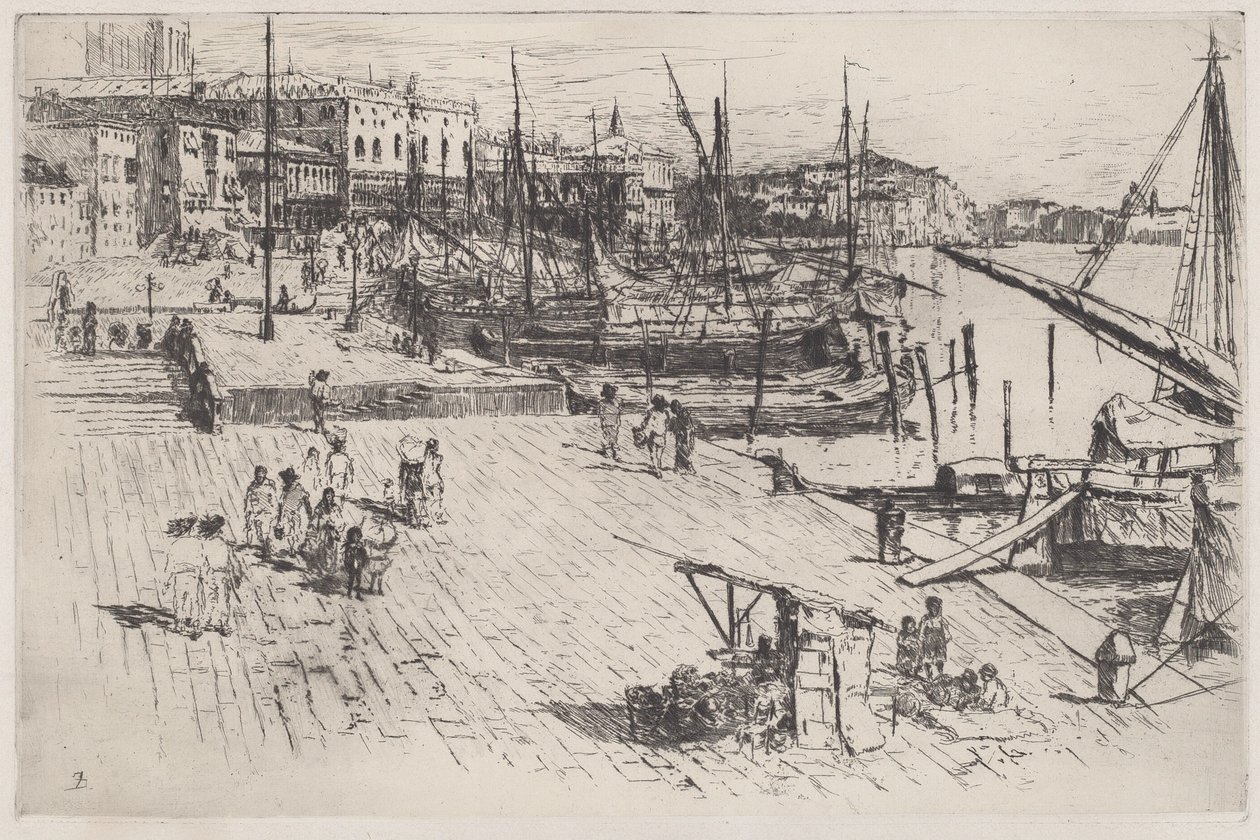 Riva Degli Schiavoni, nr 1 av Frank Duveneck