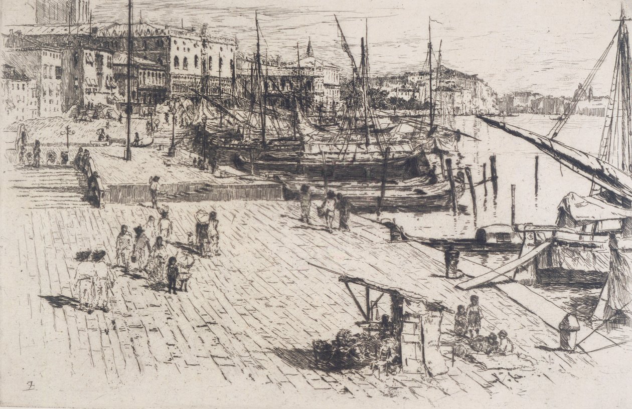Riva degli Schiavone, nr 1 av Frank Duveneck