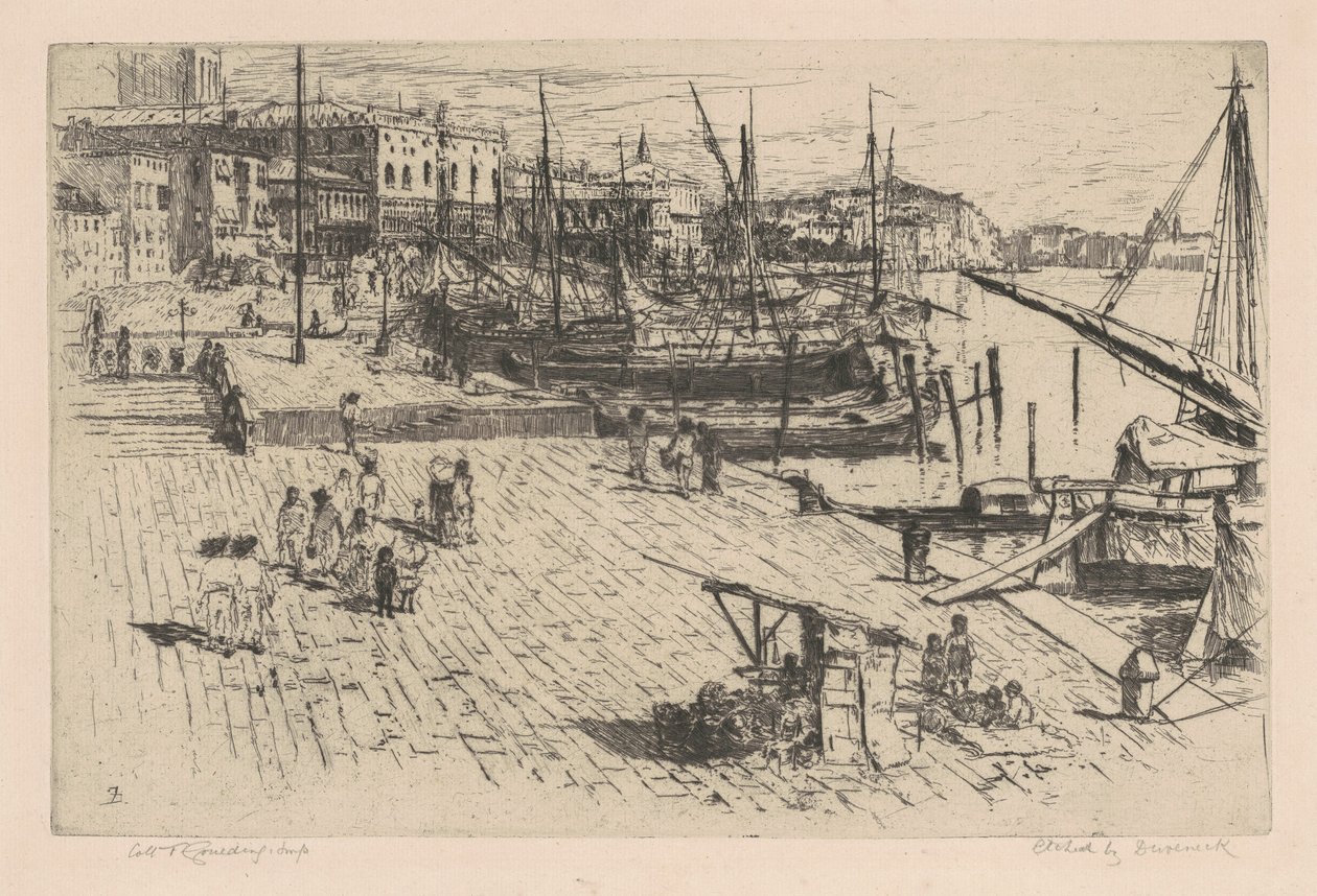 Riva degli Schiavone, nr 1 av Frank Duveneck