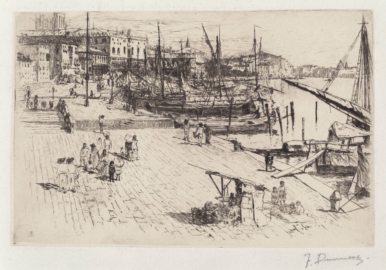 Riva degli Schiavoni, nr 1 av Frank Duveneck