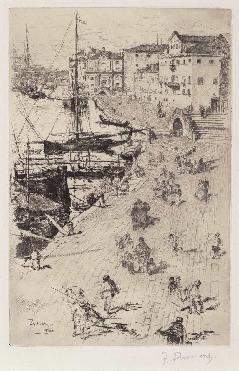 Riva degli Schiavoni, nr 2 av Frank Duveneck