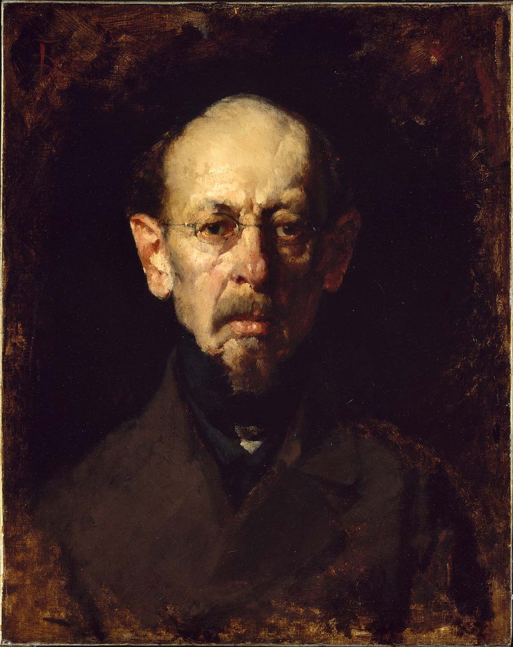 Den gamle professorn av Frank Duveneck