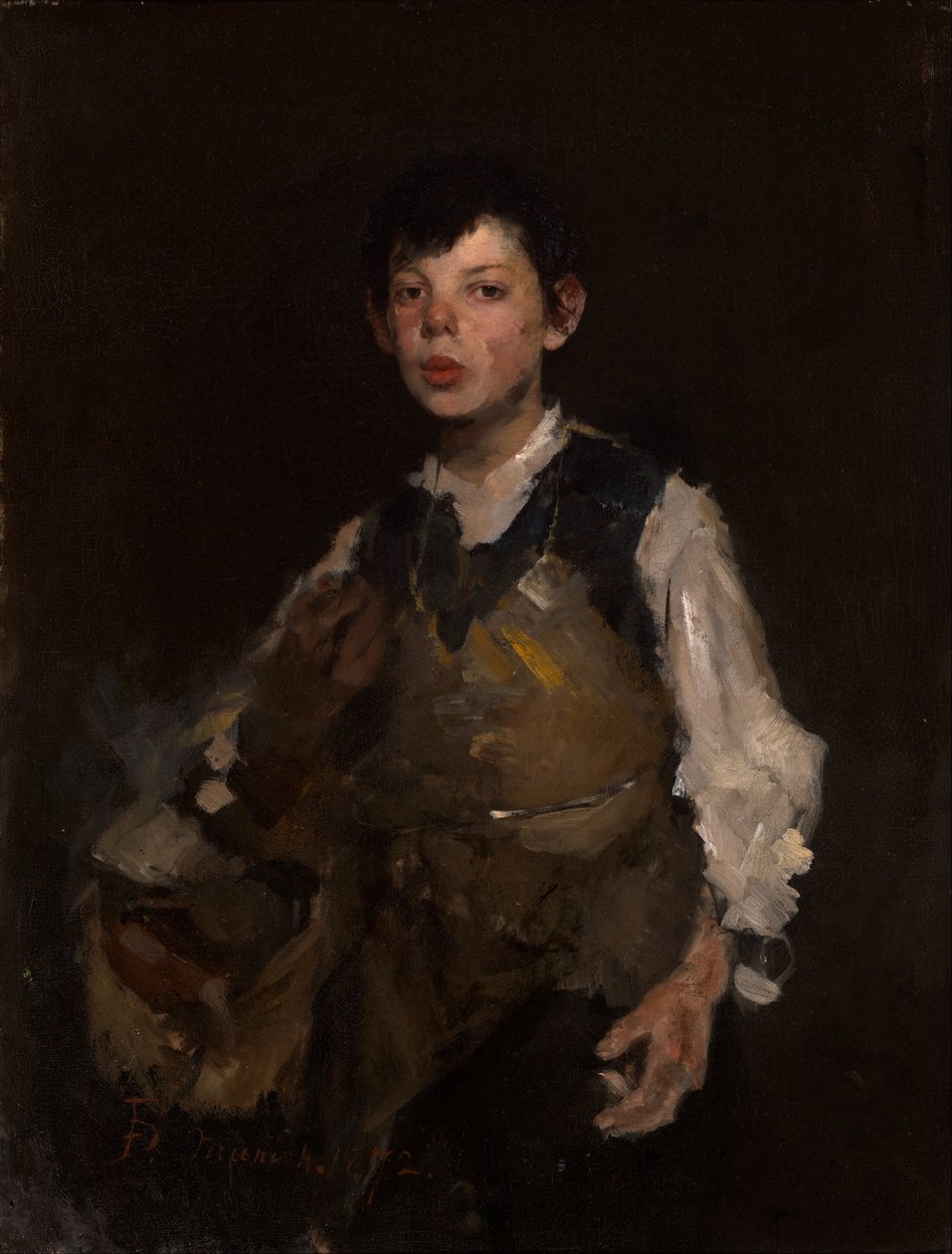 Den visslande pojken av Frank Duveneck