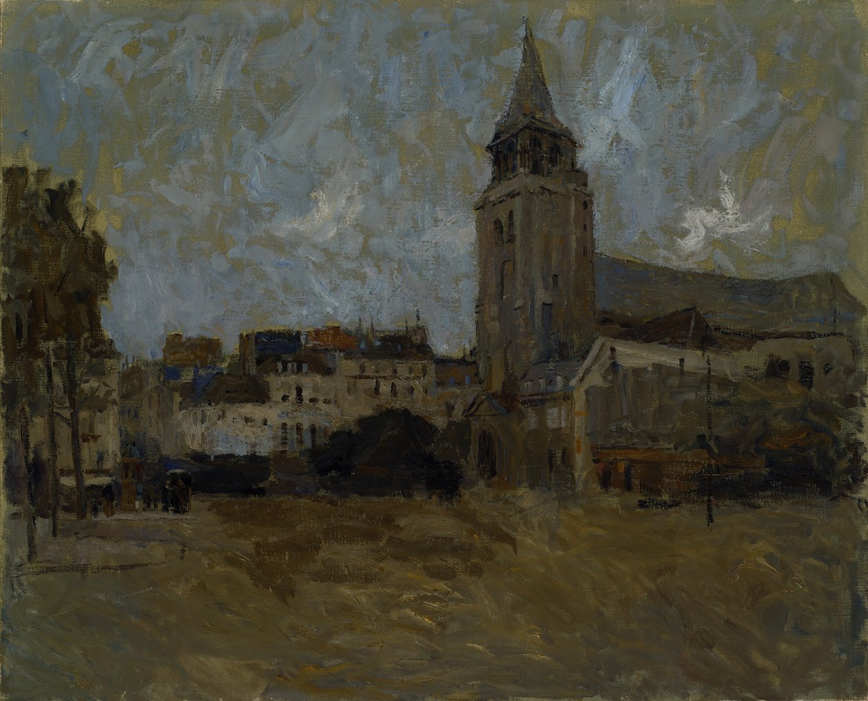 Place St. Germain des Pres av Frank Edwin Scott