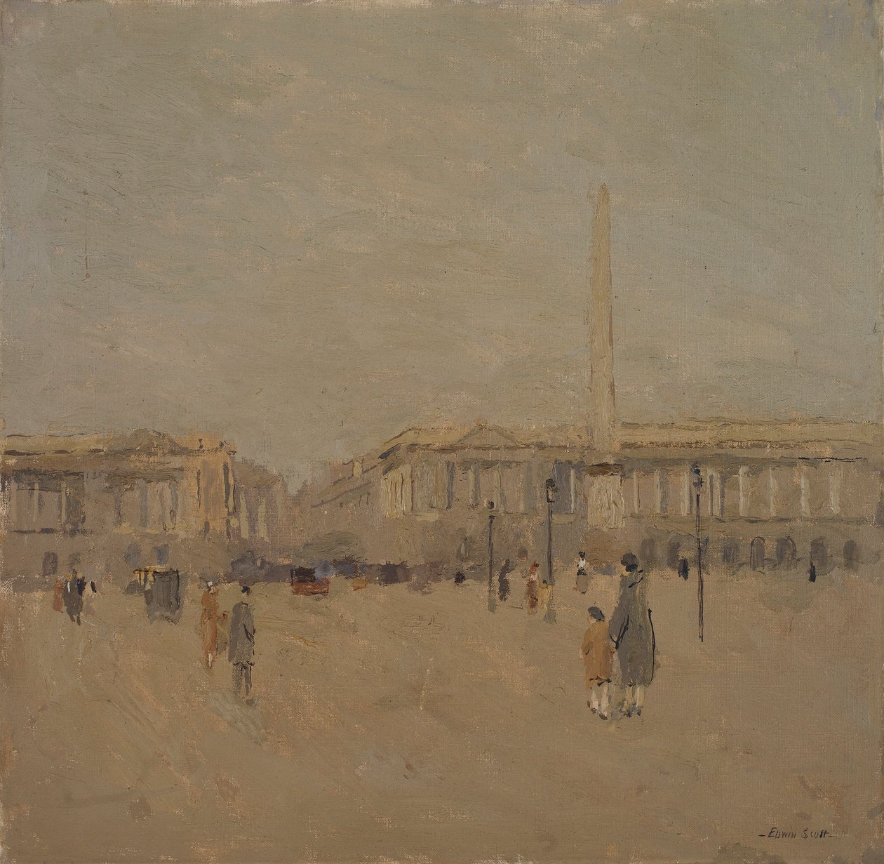 Place de la Concorde nr. II av Frank Edwin Scott