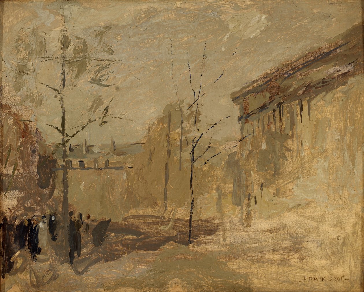 Place de la Madeleine nr II av Frank Edwin Scott