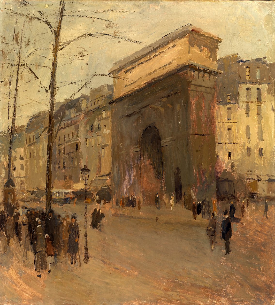 St Denis dörr av Frank Edwin Scott