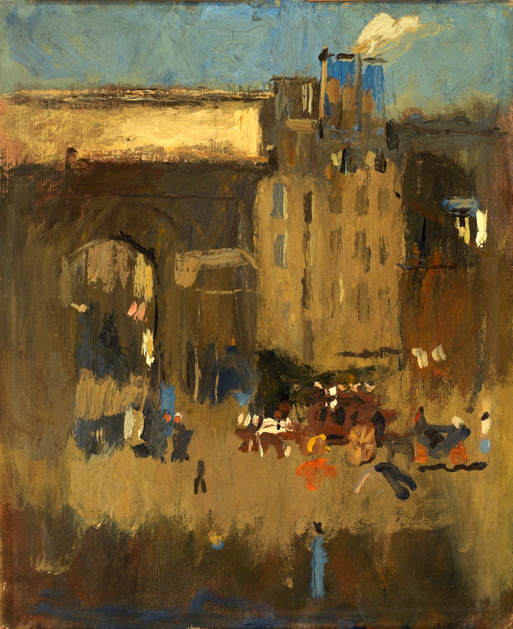 Porte St. Martin et Burial, n.d. av Frank Edwin Scott
