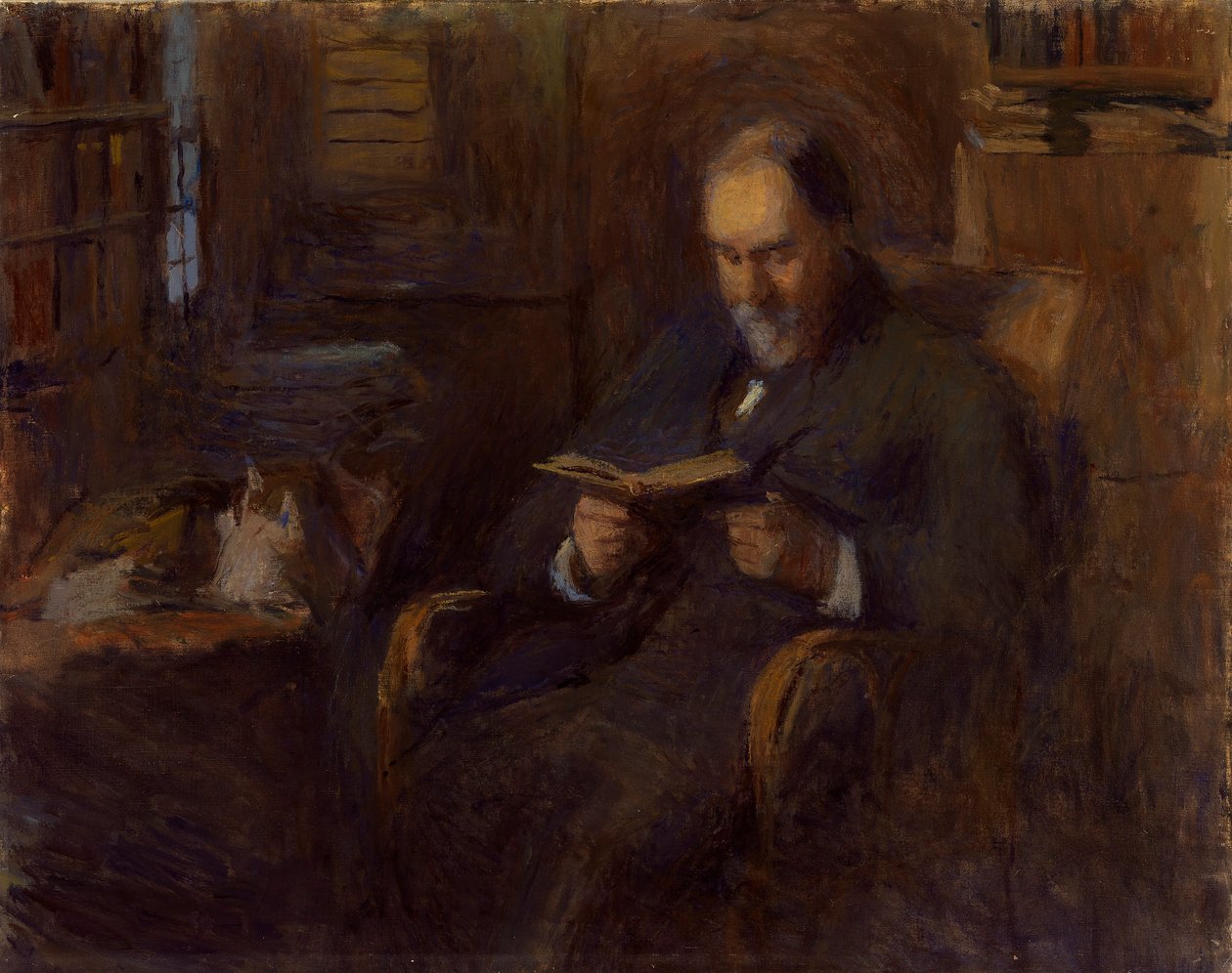 Porträtt av Sanford Saltus från New York av Frank Edwin Scott