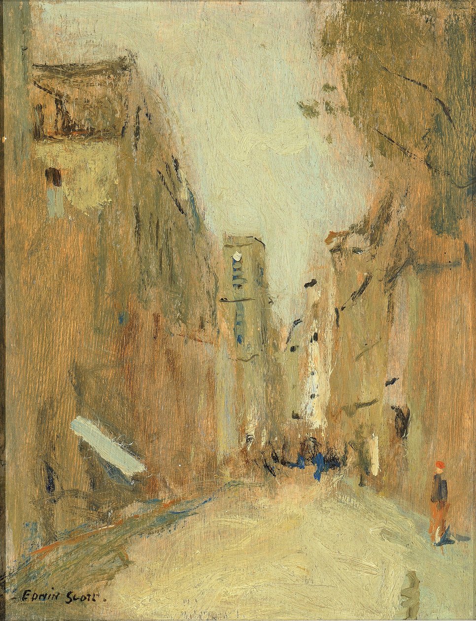 Rue San Jacques, Paris av Frank Edwin Scott