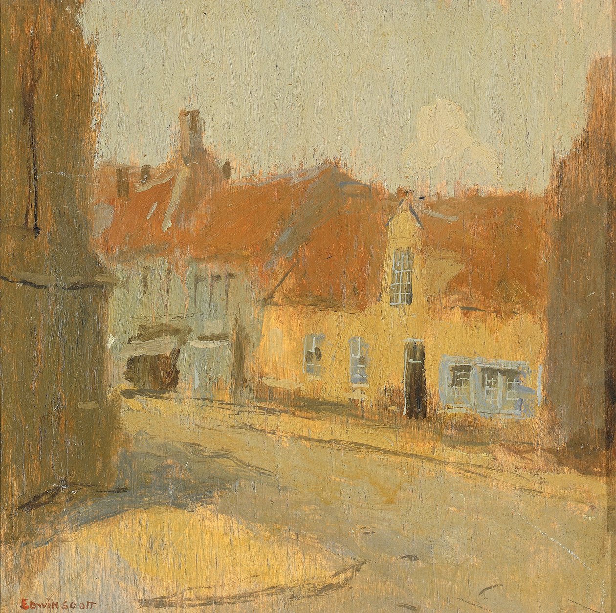 Rue de Village av Frank Edwin Scott