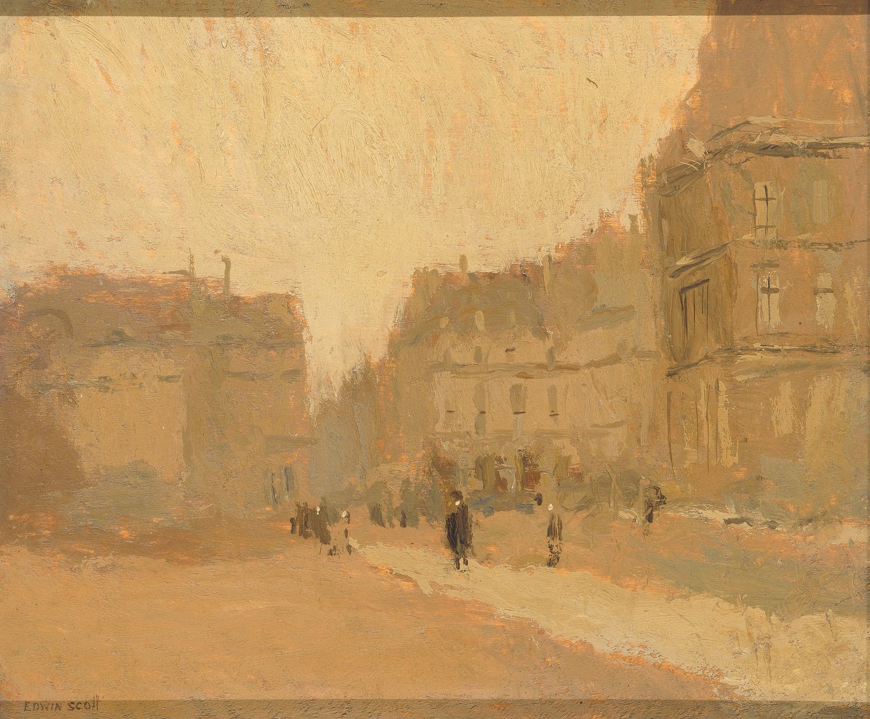 Rue des Pyramides, n.d. av Frank Edwin Scott