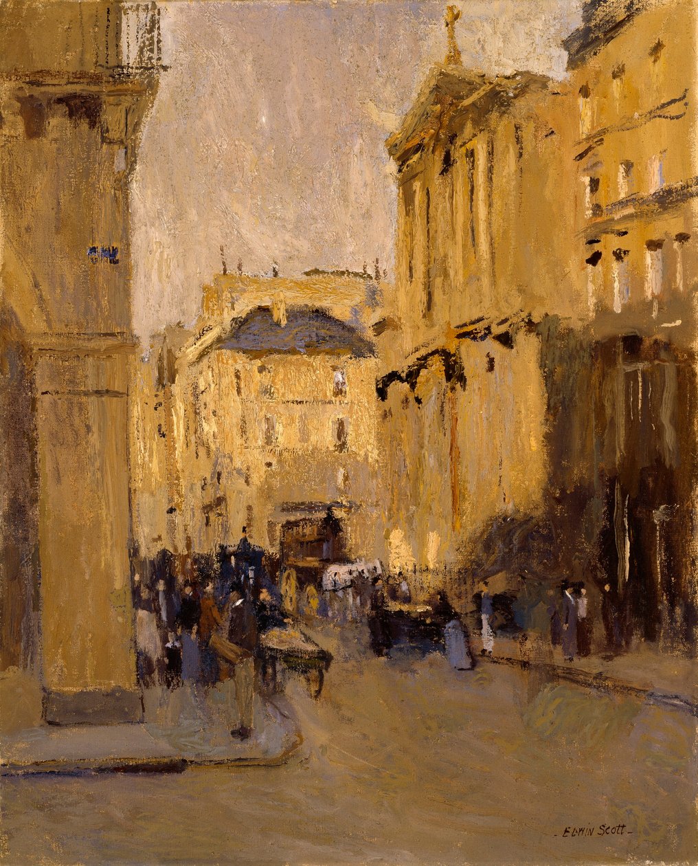 Saint Roche, Rue Saint Honore av Frank Edwin Scott