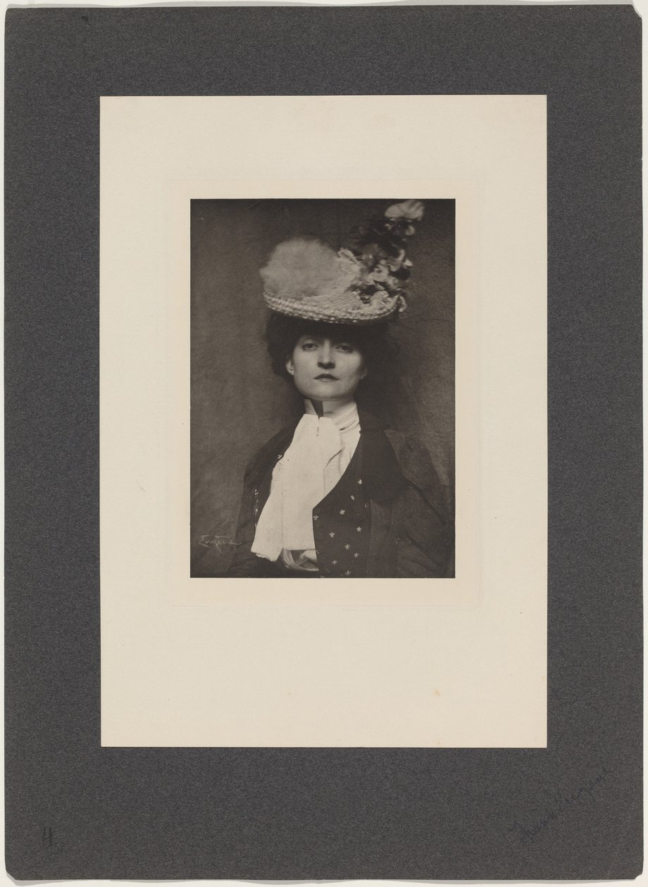 Porträtt av Miss Jones,1901 (foto) av Frank Eugene