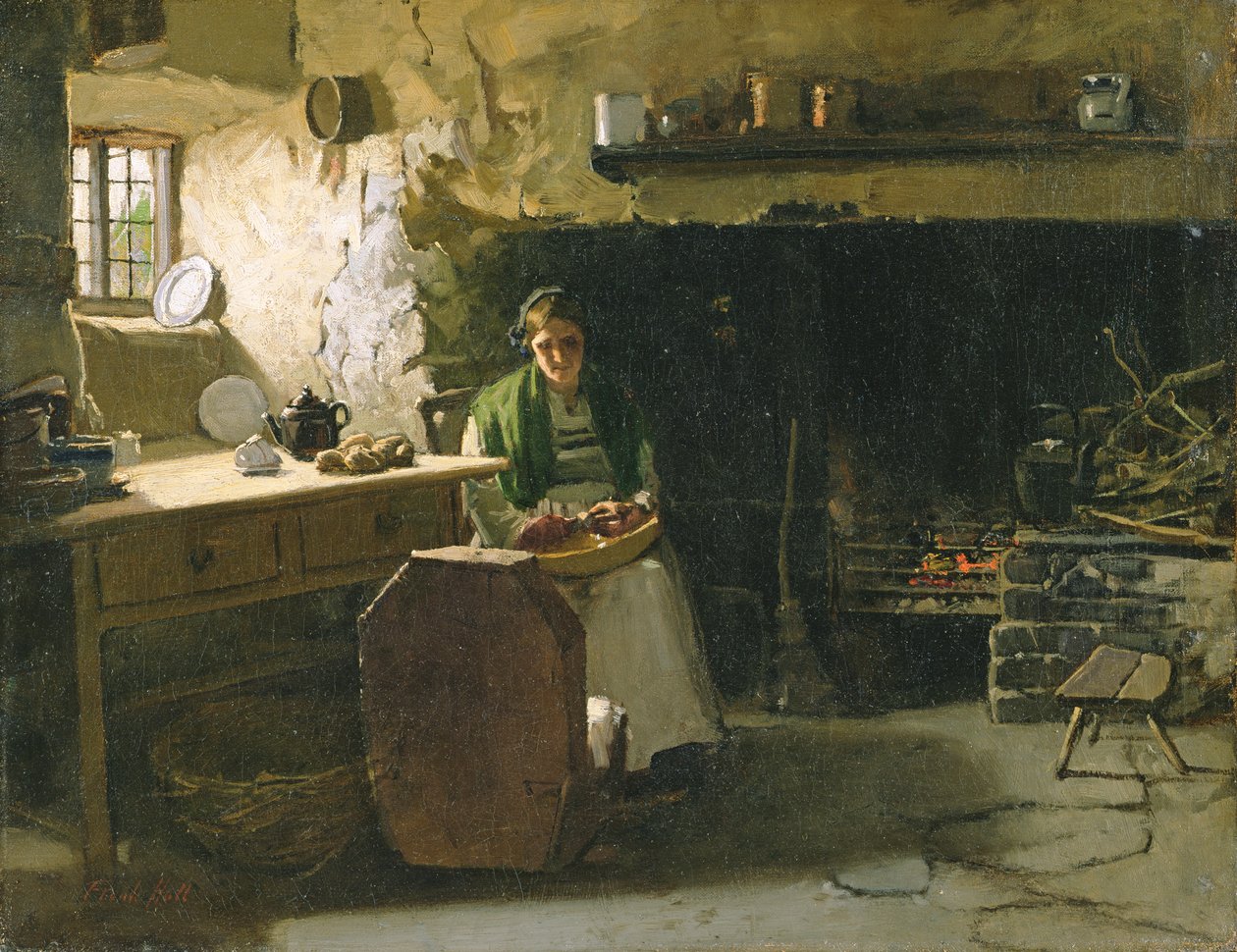 Skala potatis av Frank Holl