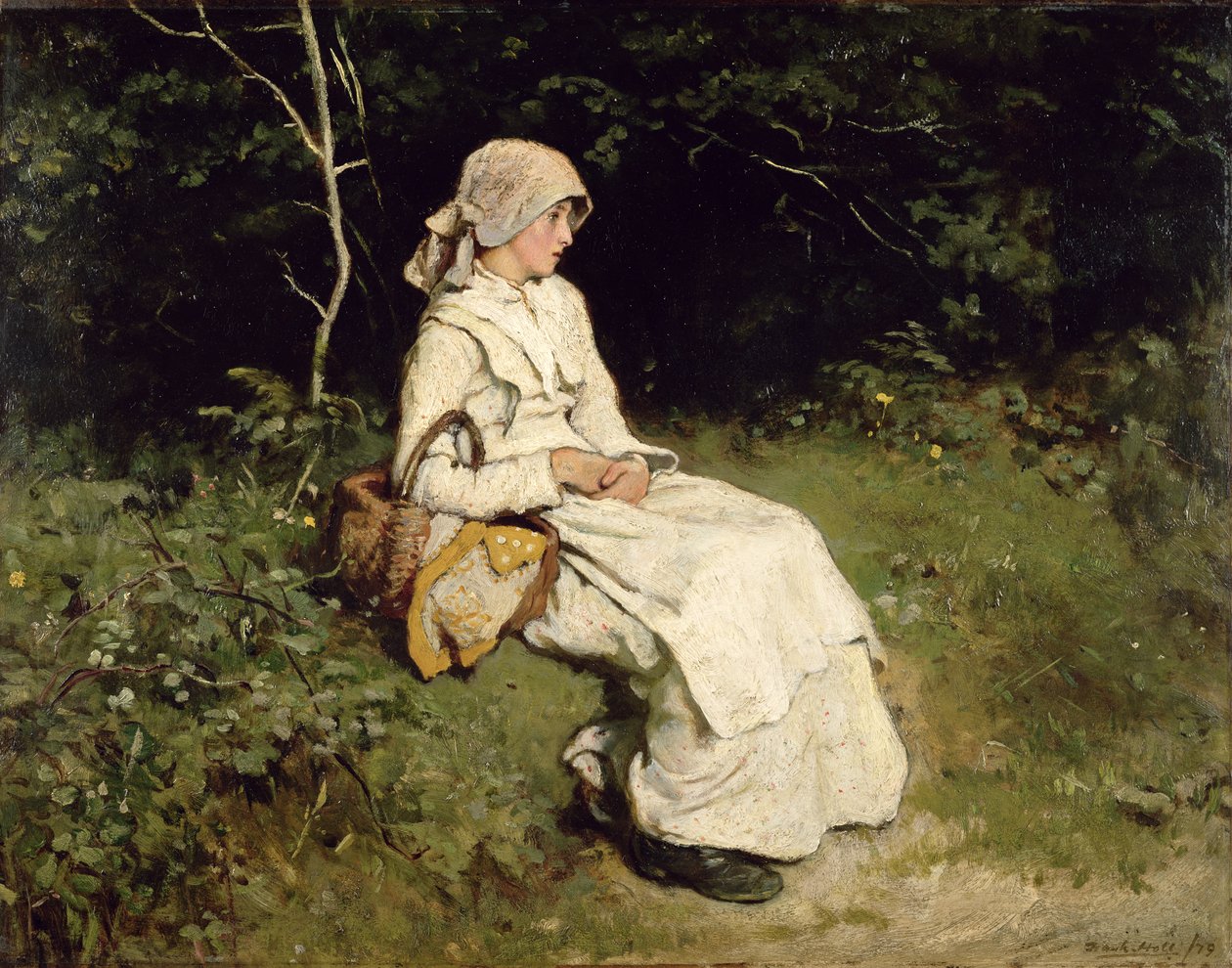 Vila vid vägen, 1879 av Frank Holl