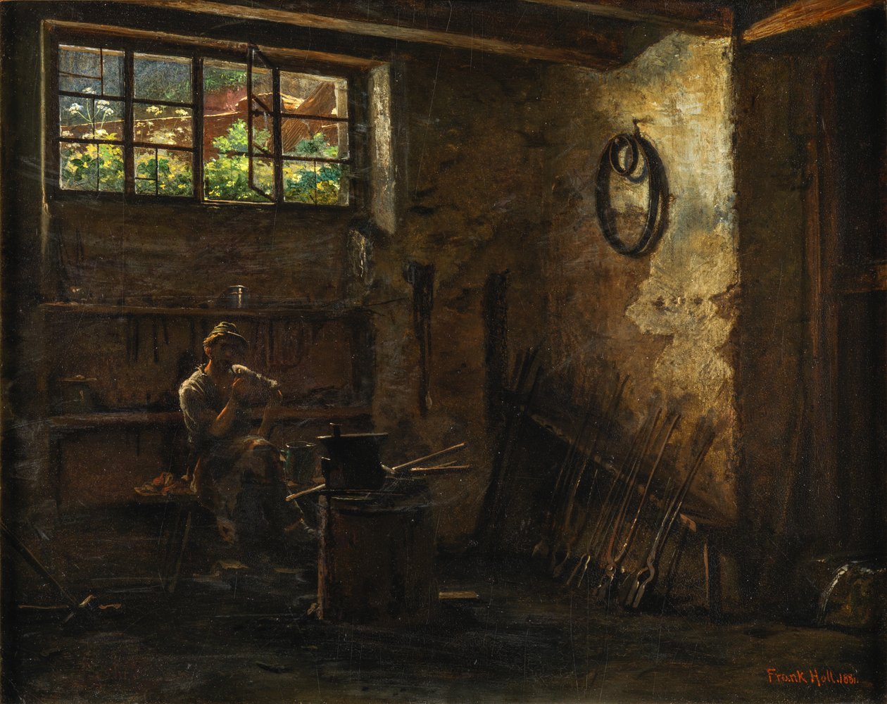Smedens vila av Frank Holl
