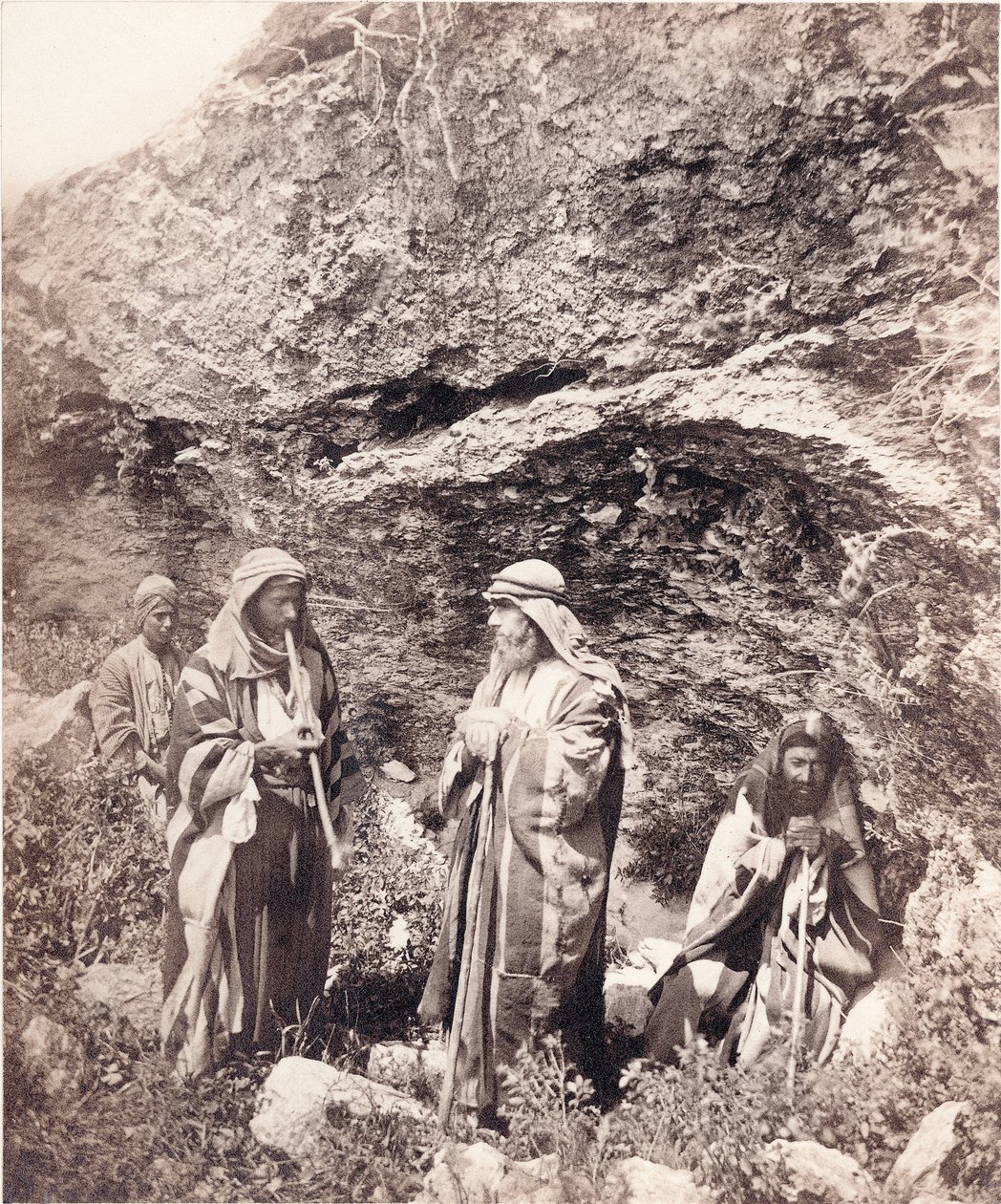 Bönder från området Jerusalem, c.1866-67 av Frank Mason Good
