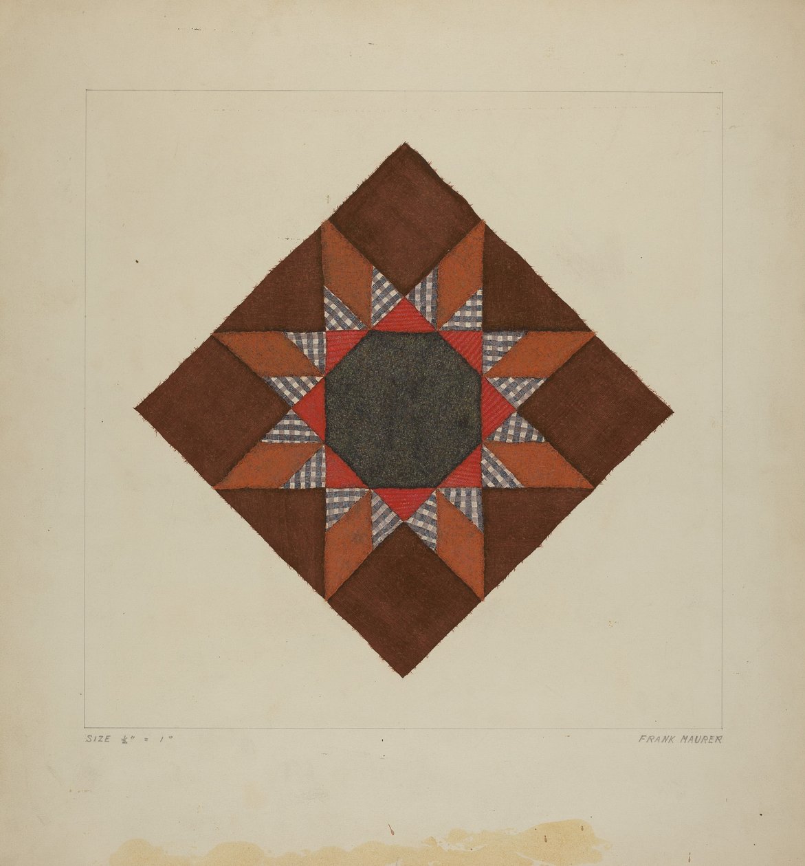 Quiltblock av Frank Maurer
