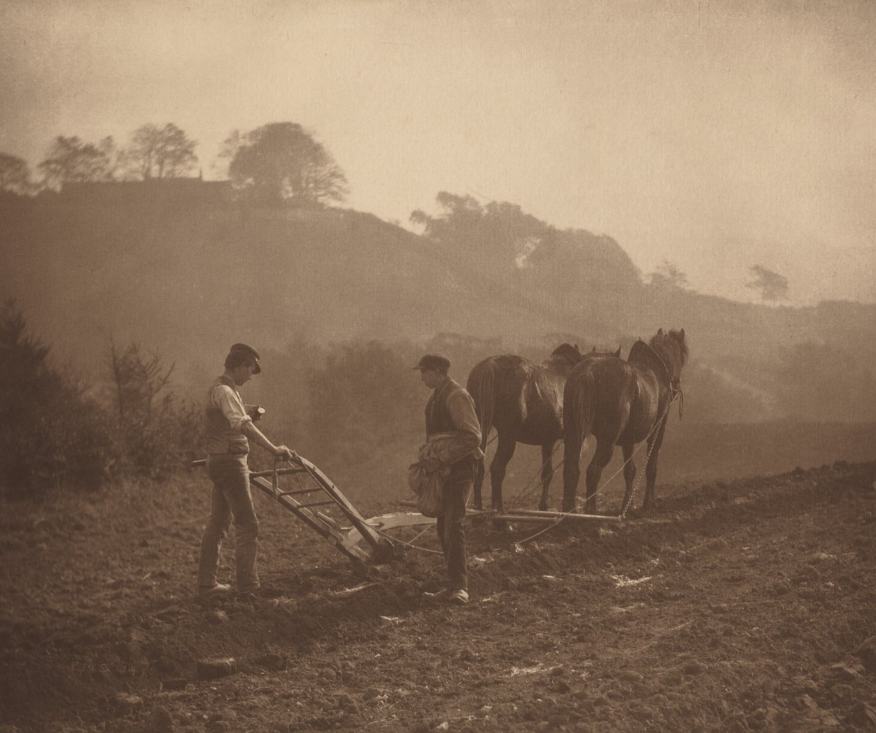 Middagstid,ca. 1890 (foto) av Frank Meadow Sutcliffe