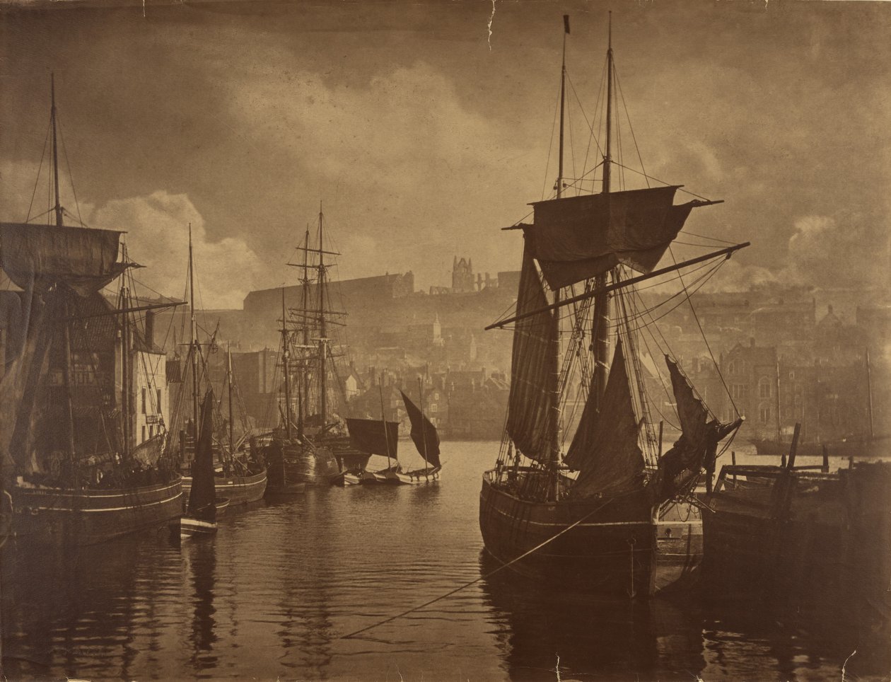 Kajens slut, Whitby av Frank Meadow Sutcliffe